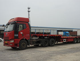 銅陵物流公司運輸車展示