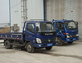 銅陵物流公司運輸車展示