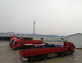 銅陵物流公司運輸車展示