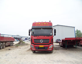 銅陵物流公司運輸車展示